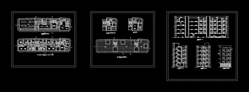 Multifamily Building Project DWG Full Project for AutoCAD