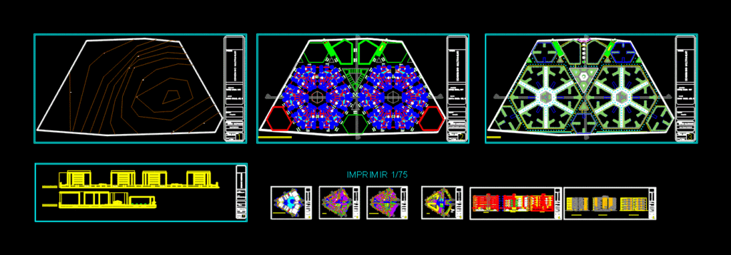 Multifamily Condo DWG Block for AutoCAD