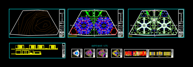 Multifamily Condo DWG Block for AutoCAD