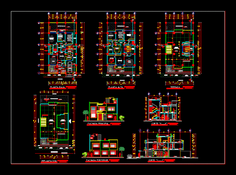 Multifamily DWG Block for AutoCAD