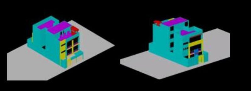 Multifamily DWG Block for AutoCAD