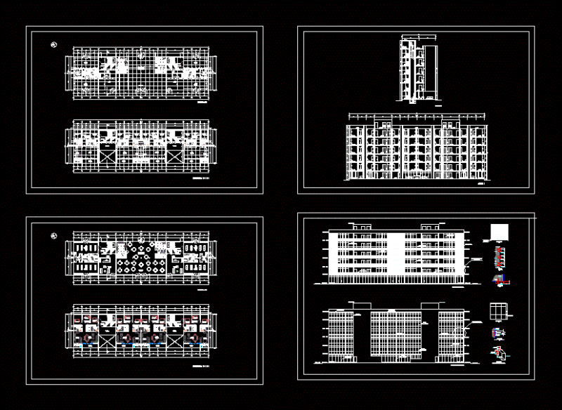 Multifamily DWG Detail for AutoCAD