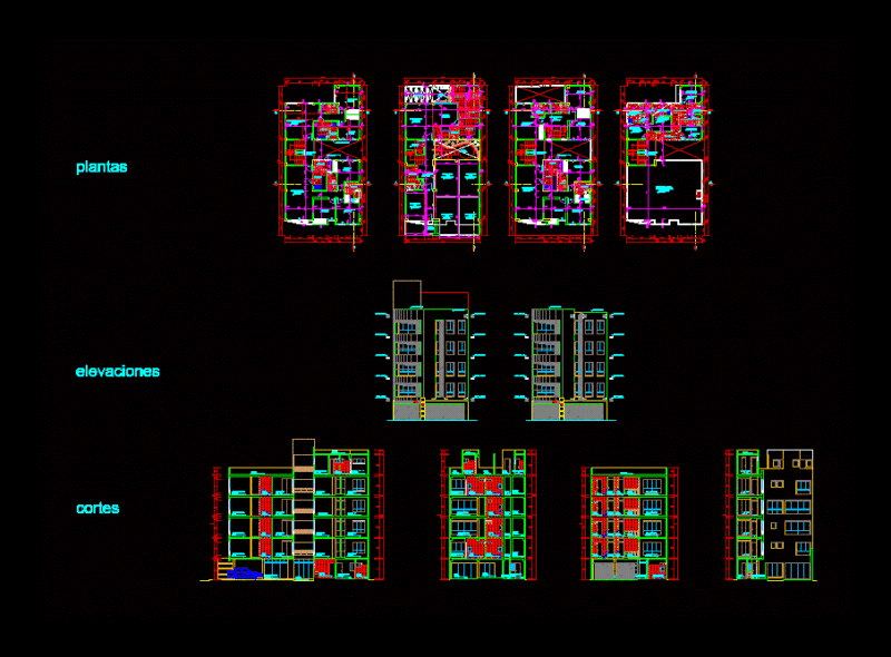 Multifamily DWG Detail for AutoCAD