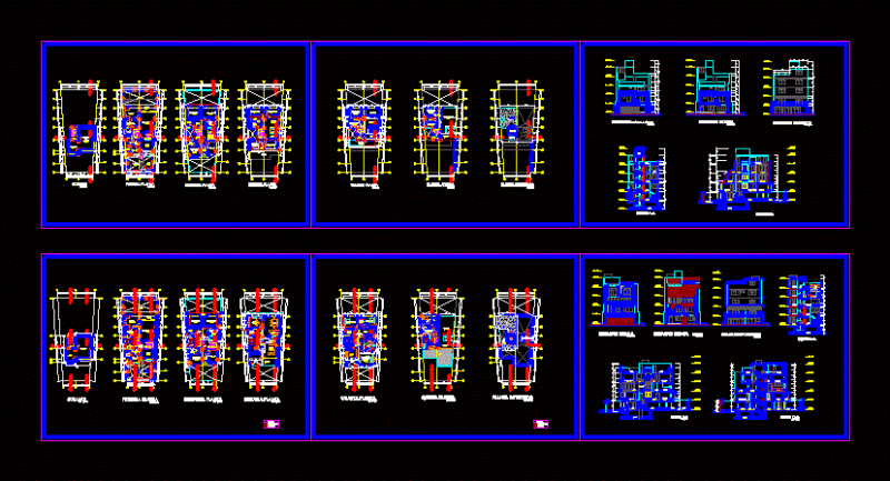 Multifamily DWG Model for AutoCAD
