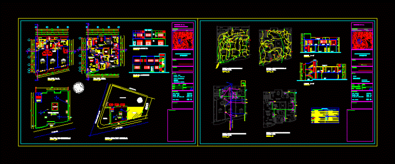 Multifamily DWG Plan for AutoCAD