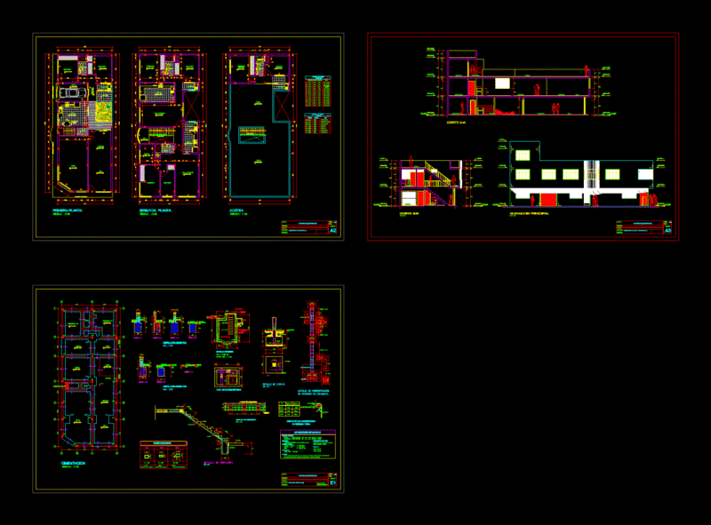 Multifamily DWG Plan for AutoCAD