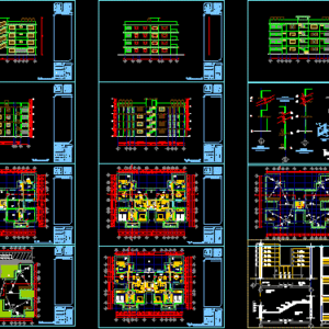 Multifamily DWG Section for AutoCAD | Designs CAD