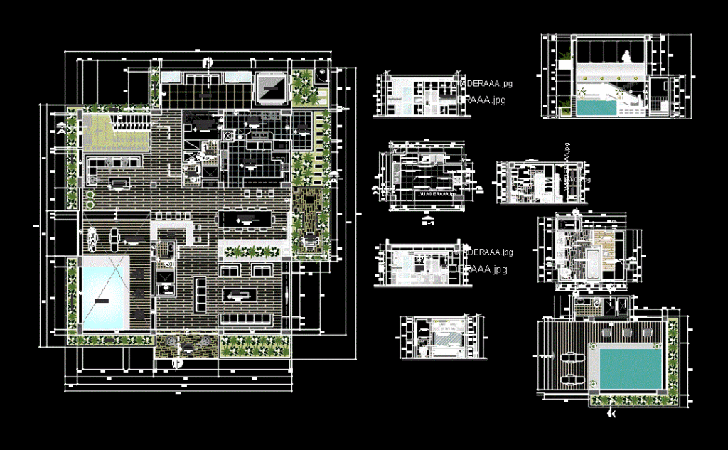 Multifamily Ecologico DWG Block for AutoCAD