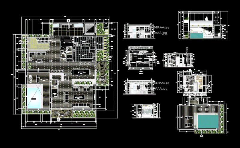 Multifamily Ecologico DWG Block for AutoCAD