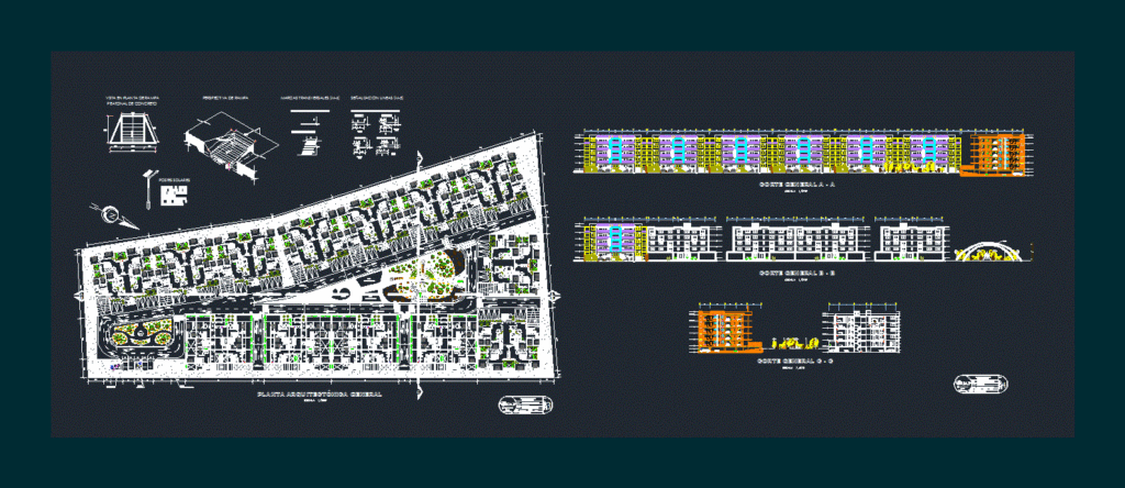Multifamily Housing – Condominium DWG Block for AutoCAD