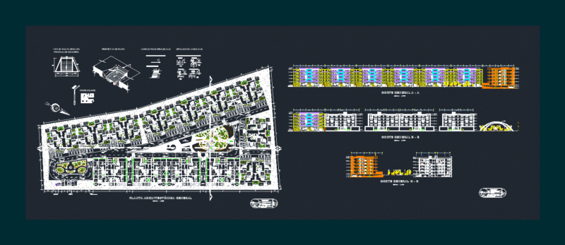 Multifamily Housing – Condominium DWG Block for AutoCAD