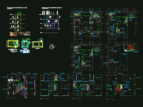 Multifamily Housing - Facilities Number DWG Block for AutoCAD • Designs CAD