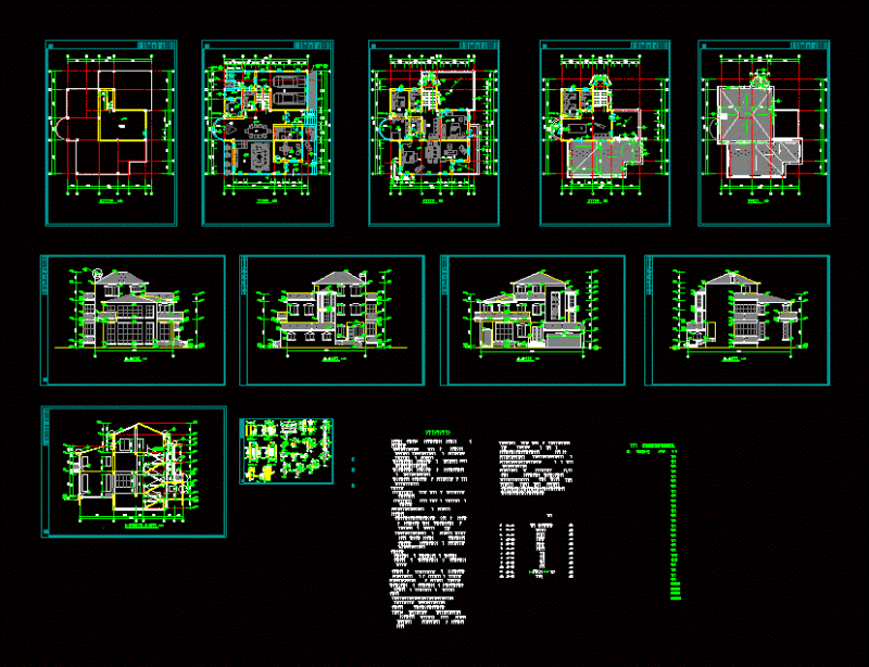 Multifamily Housing DWG Block for AutoCAD
