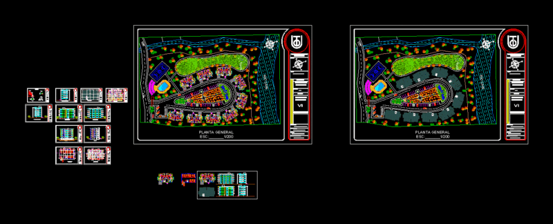 Multifamily Housing In Cabi DWG Elevation for AutoCAD
