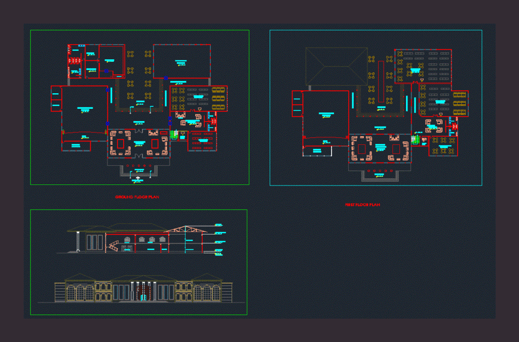 Multifunctional Library DWG Block for AutoCAD