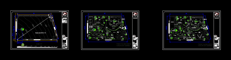 Multiple Square DWG Block for AutoCAD