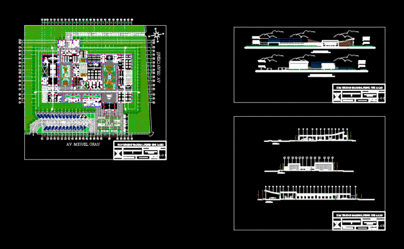 Municipal Library DWG Full Project for AutoCAD
