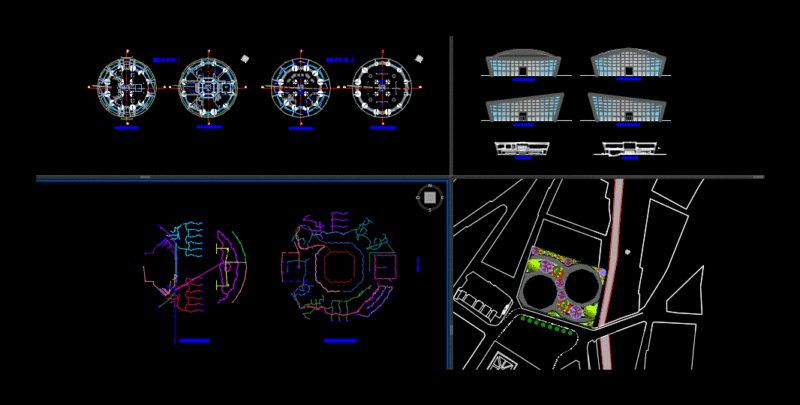 Municipal Media DWG Block for AutoCAD