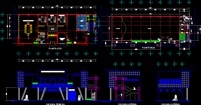 Municipal Offices With Auditorium DWG Block for AutoCAD • Designs CAD