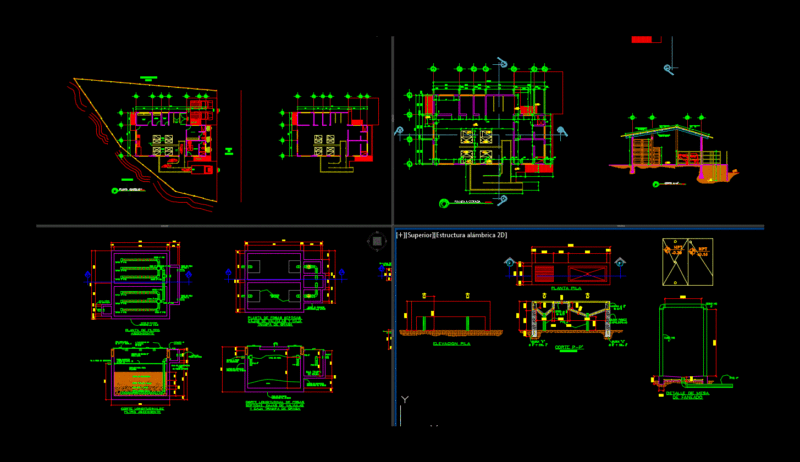 Municipal Slaughterhouse DWG Section for AutoCAD