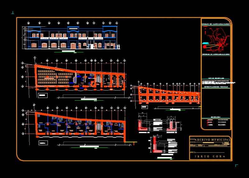 Municipal Stock DWG Detail for AutoCAD