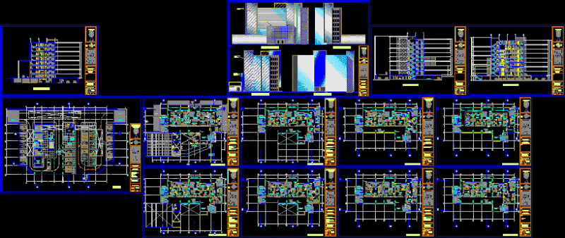 Municipality DWG Section for AutoCAD