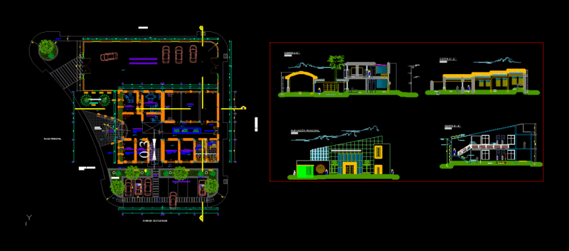 Municipality Of Omaya DWG Block for AutoCAD