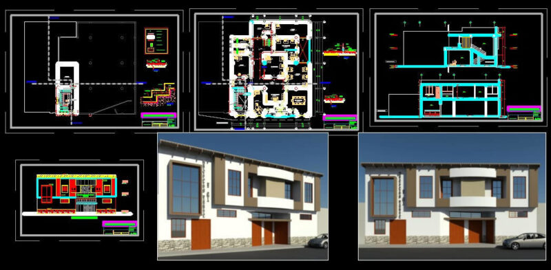 Municipality Omia DWG Block for AutoCAD