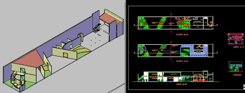 Museum 3D DWG Section for AutoCAD