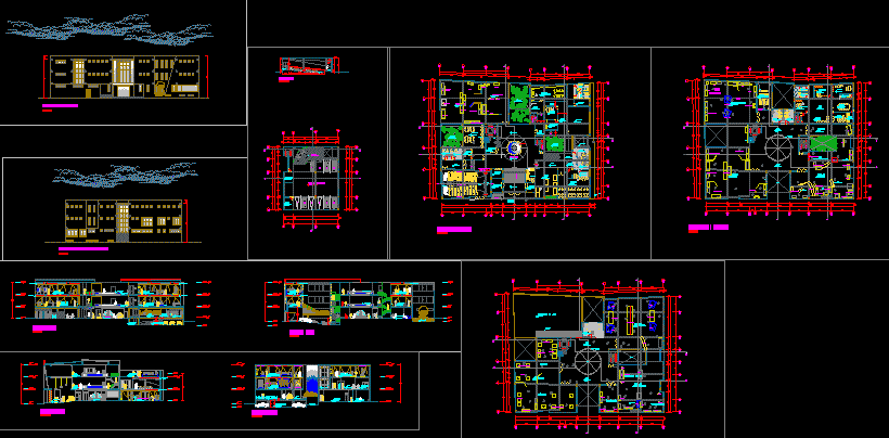 Museum Architecture DWG Section for AutoCAD  Designs CAD
