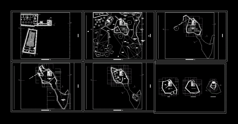 Museum DWG Block for AutoCAD