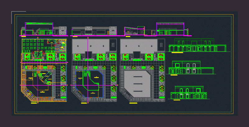 Museum DWG Detail for AutoCAD