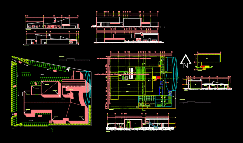 Museum DWG Full Project for AutoCAD
