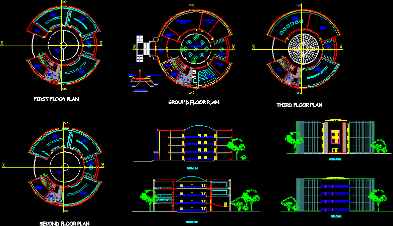 Museum DWG Section for AutoCAD • Designs CAD
