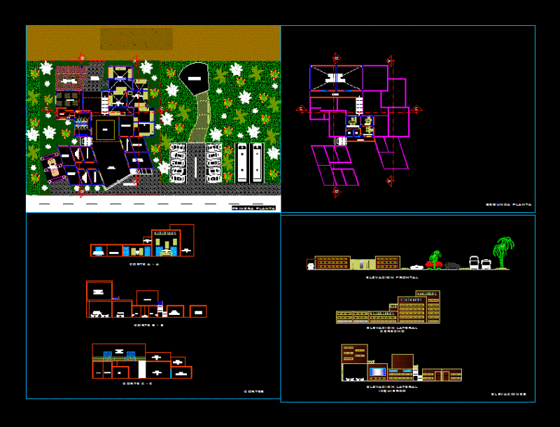 Museum In Huaca DWG Detail for AutoCAD