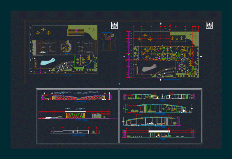 Museum Of Aviation DWG Full Project for AutoCAD