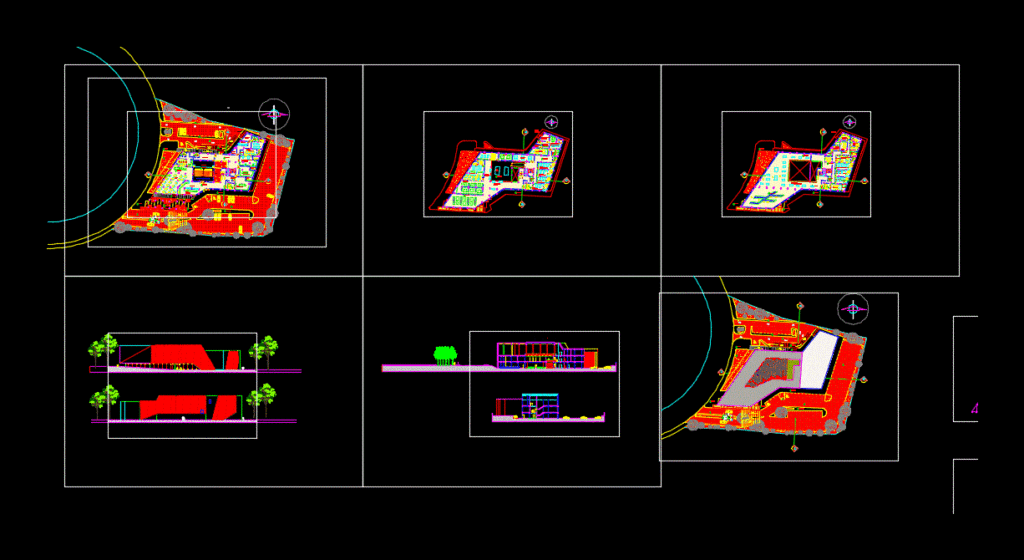 Museum Of Paleontology DWG Section for AutoCAD