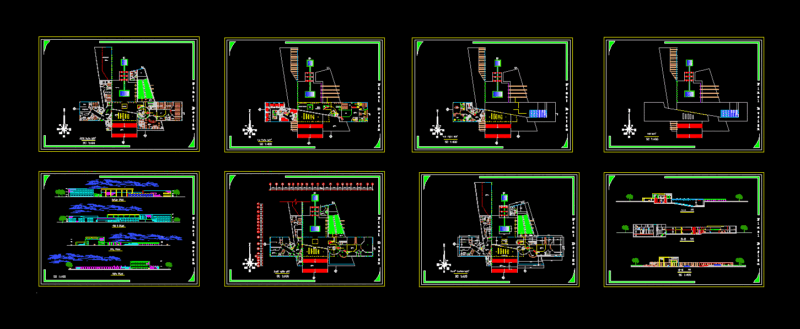 Museum Student Project DWG Full Project for AutoCAD