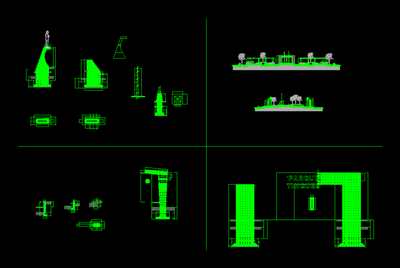 Nanchoc Park DWG Full Project for AutoCAD