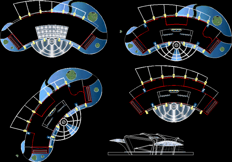 National Library Of Pedro Pedruno With Details Of Books DWG Detail for AutoCAD