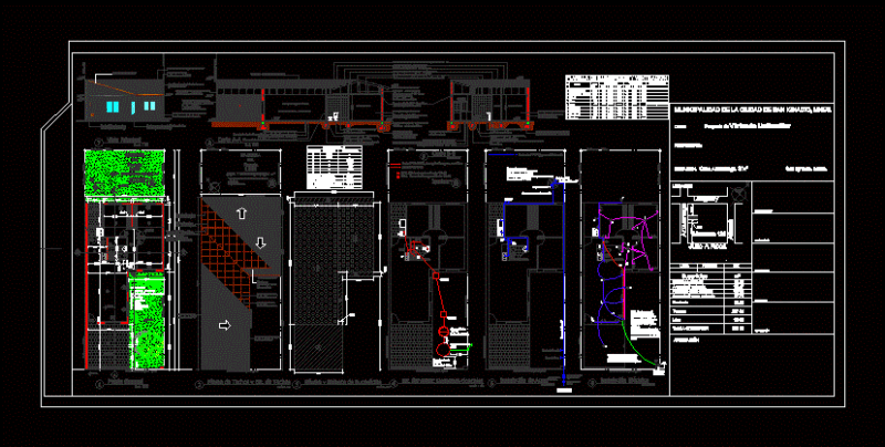 New Houses Plans DWG Plan for AutoCAD