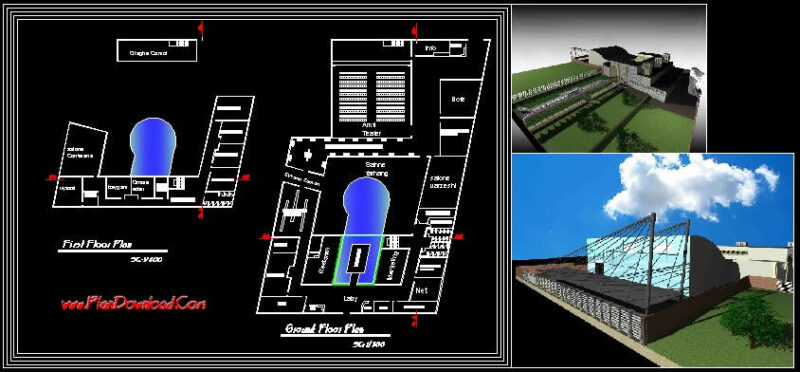 Niavaran 3D DWG Model for AutoCAD