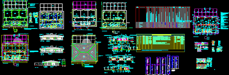 Nursery DWG Full Project for AutoCAD