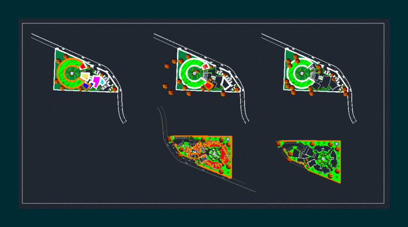 Nursing Home DWG Full Project for AutoCAD
