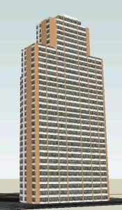 Office Building 3D SKP Model for SketchUp