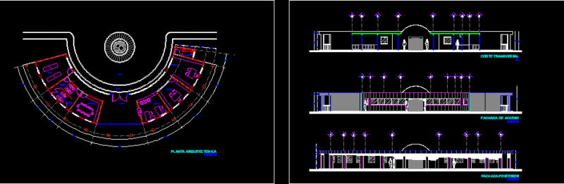 Office Building – Administration DWG Block for AutoCAD