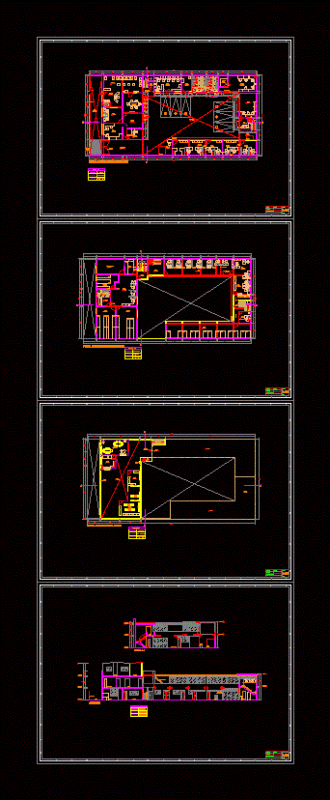 Office Building DWG Block for AutoCAD