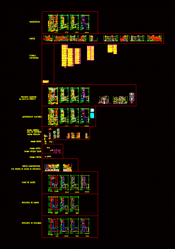 Office Building DWG Detail for AutoCAD