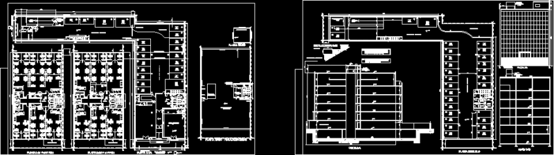 Office Building DWG Detail for AutoCAD