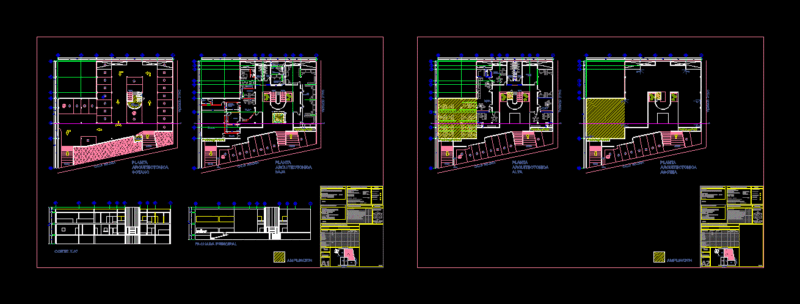 Office Building DWG Plan for AutoCAD